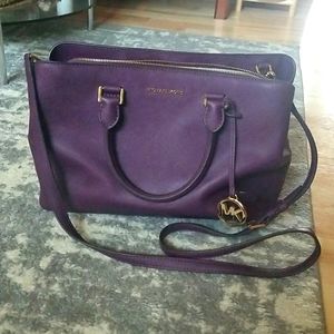 Michael Kors Purple Purse
